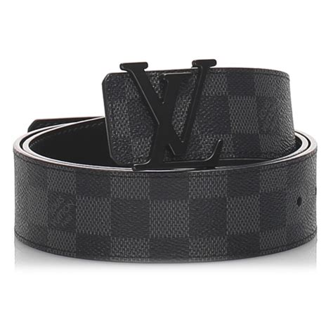 black and gray louis vuitton belt|lv riem zwart.